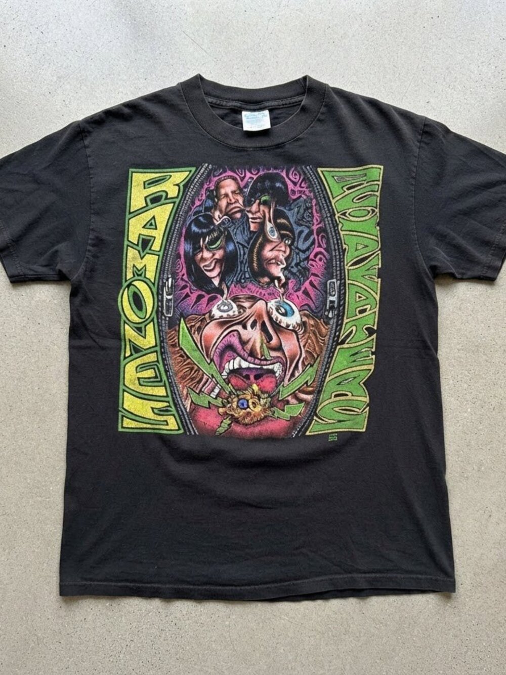 The Ramones Acid Eaters 1994 Punk Rock Black T-Shirt S-4XL